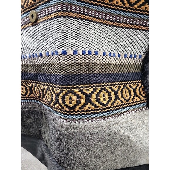 Myra XLarge Travel Canvas Leather Weekender Bag EUC - Picture 10 of 16